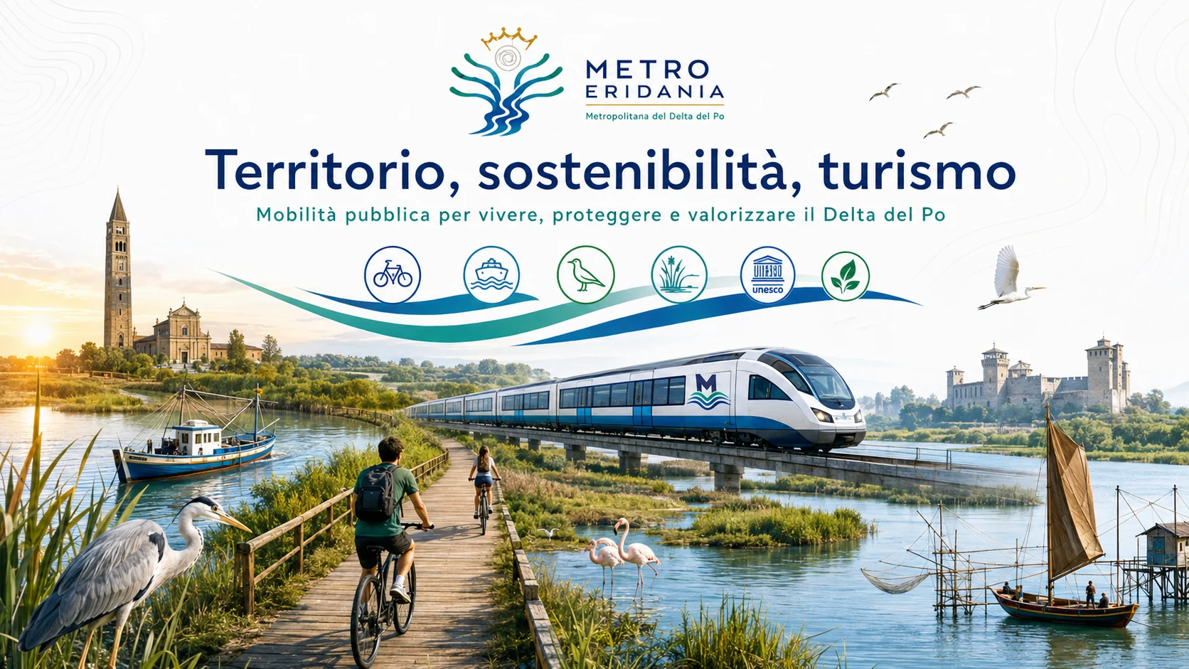Turismo, sostenibilità e mobilità nel Delta del Po